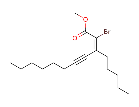 methyl (E)-2-bromo-4-pentyl-2-undecen-4-ynoate