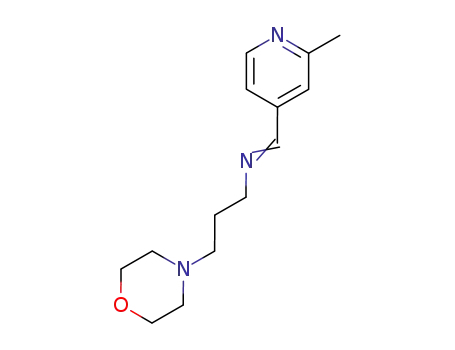 2-methylpyridine-4-carboxaldehyde [3-(4-morpholinyl)propyl]imine