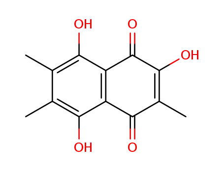 2,5,8-trihydroxy-3,6,7-trimethyl-1,4-naphthoquinone