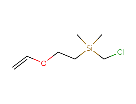 chloromethyl(2-vinyloxyethyl)dimethylsilane
