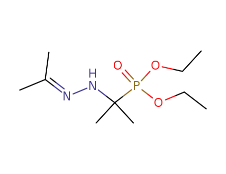 diethyl [1-methyl-1-(isopropylidenehydrazino)ethyl]phosphonate