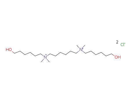 N,N'-bis(6-hydroxyhexyl)-N,N,N',N'-tetramethyl-1,6-hexanediyldiammonium bromide dichloride