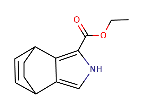 Molecular Structure of 200353-88-4 (4,7-Ethano-2H-isoindole-1-carboxylic acid, 4,7-dihydro-, ethyl ester)