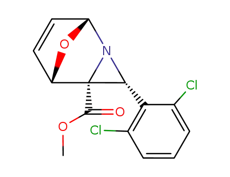 (1R,3R,4S,5S)-3-(2,6-Dichloro-phenyl)-8-oxa-2-aza-tricyclo[3.2.1.02,4]oct-6-ene-4-carboxylic acid methyl ester