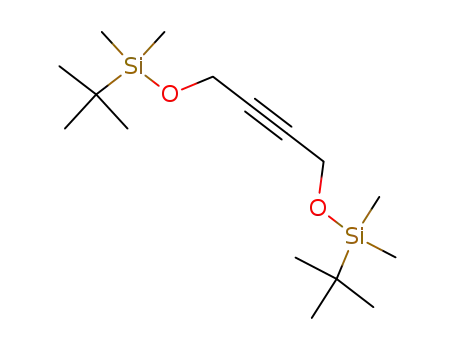Molecular Structure of 163591-85-3 (4,9-Dioxa-3,10-disiladodec-6-yne, 2,2,3,3,10,10,11,11-octamethyl-)