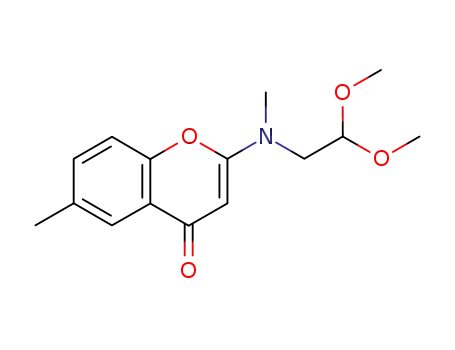 2-[(2,2-Dimethoxy-ethyl)-methyl-amino]-6-methyl-chromen-4-one