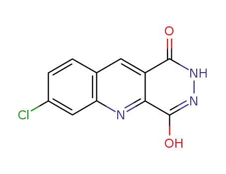 7-chloro-4-hydroxy-1-oxo-1,2-dihydropyridazino[4,5-b]quinoline