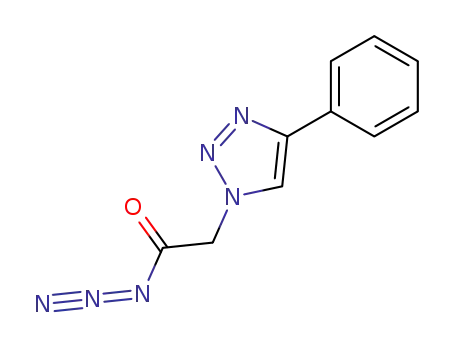 1-<(carbonylazido)-methyl>-4-phenyl-1H-1,2,3-triazole