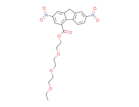 2,7-dinitrofluorene-4-carboxylic acid (triethylene glycol monoethyl ether) ester