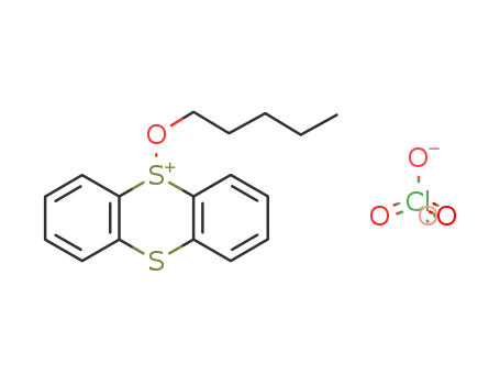 5-Pentyloxy-thianthren-5-ium; perchlorate