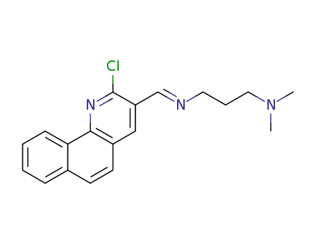 2-Chloro-3-[3-(N,N-dimethylamino)propyliminomethyl]benzo[h]quinoline