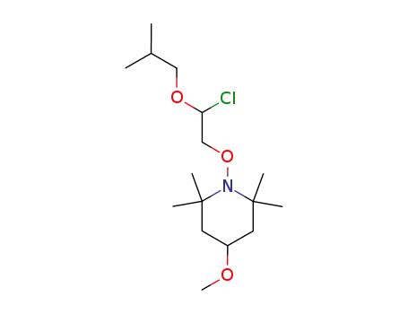 1-(2-chloro-2-isobutoxy-ethoxy)-4-methoxy-2,2,6,6-tetramethyl-piperidine