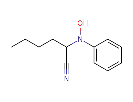 2-(hydroxy-phenyl-amino)-hexanenitrile