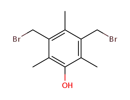 Molecular Structure of 194211-77-3 (Phenol, 3,5-bis(bromomethyl)-2,4,6-trimethyl-)