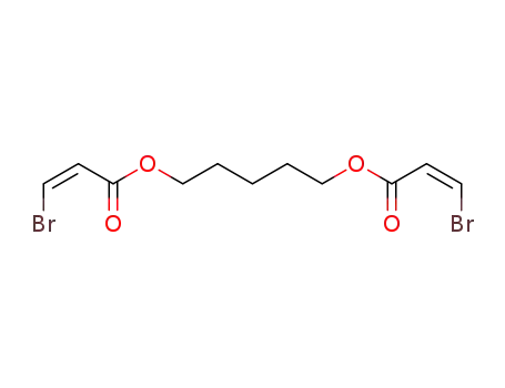 (Z)-3-Bromo-acrylic acid 5-((Z)-3-bromo-acryloyloxy)-pentyl ester