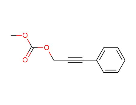 Molecular Structure of 420121-38-6 (Carbonic acid, methyl 3-phenyl-2-propynyl ester)