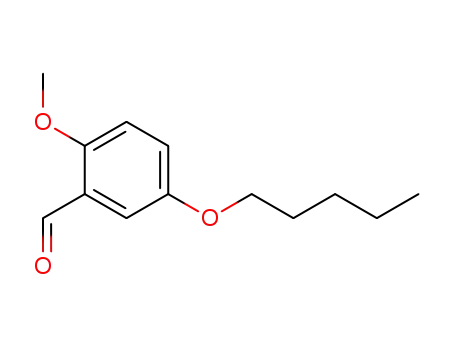2-methoxy-5-pentyloxybenzaldehyde