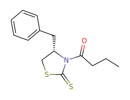 1-[(4S)-4-benzyl-2-thioxo(1,3-thiazolidin-3-yl)]butan-1-one