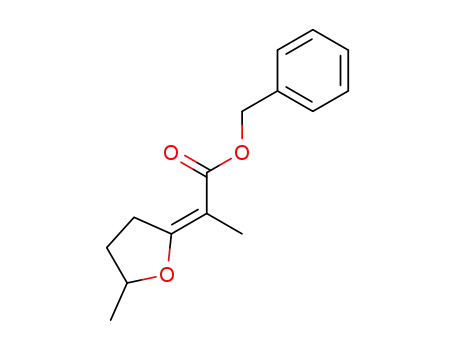 benzyl (E)-2-[5-methyldihydrofuran-2(3H)-ylidene]propanoate
