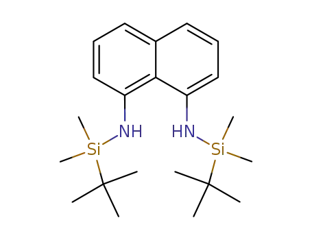 N,N'-bis-(tert-butyl-dimethyl-silanyl)-naphthalene-1,8-diamine