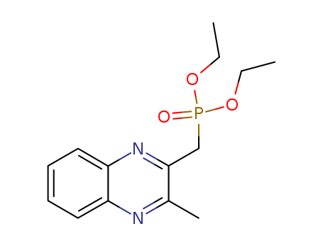 Phosphonic acid, [(3-methyl-2-quinoxalinyl)methyl]-, diethyl ester