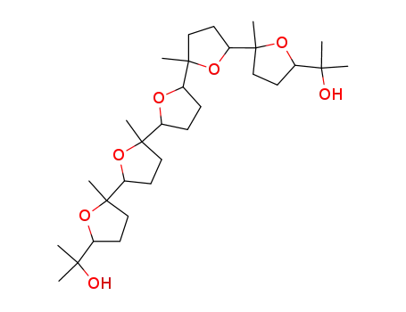 2-[5''''-(1-hydroxy-1-methyl-ethyl)-2,5',2''',2''''-tetramethyl-eicosahydro-[2,2';5',2'';5'',2''';5''',2'''']quinquefuran-5-yl]-propan-2-ol
