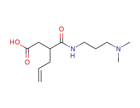 3-(3-dimethylamino-propylcarbamoyl)-hex-5-enoic acid