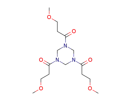 1,3,5-tris-(3-methoxy-propionyl)-[1,3,5]triazinane