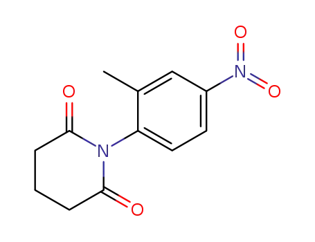 1-(2-methyl-4-nitro-phenyl)-piperidine-2,6-dione