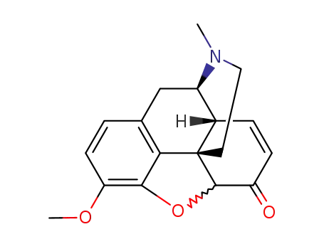 4,5-epoxy-3-methoxy-17-methyl-morphin-7-en-6-one