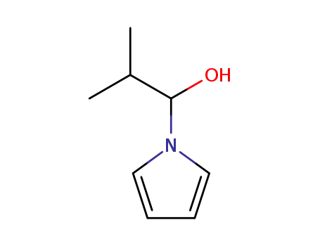 Molecular Structure of 643734-28-5 (1H-Pyrrole-1-methanol,alpha-(1-methylethyl)-(9CI))