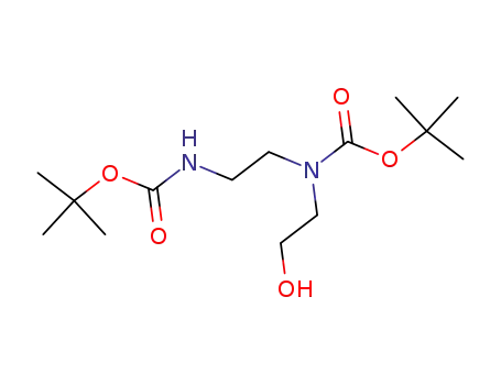 (2-tert-butoxycarbonylaminoethyl)-(2-hydroxyethyl)carbamic acid tert-butyl ester