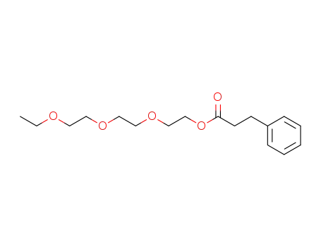 3-phenyl-propionic acid 2-[2-(2-ethoxy-ethoxy)-ethoxy]-ethyl ester