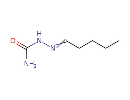 Molecular Structure of 13183-22-7 (Valeraldehyde semicarbazone)
