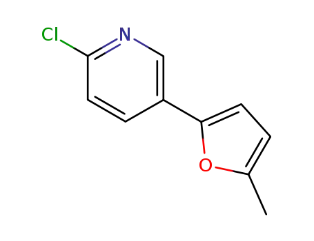 2-chloro-5-(5-methylfuran-2-yl)pyridine