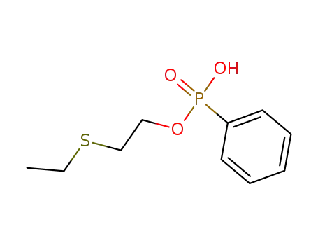 2-(ethylthio)ethyl hydrogen phenylphosphonate