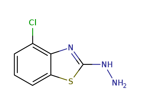 2(3H)-Benzothiazolone,4-chloro-,hydrazone(9CI)