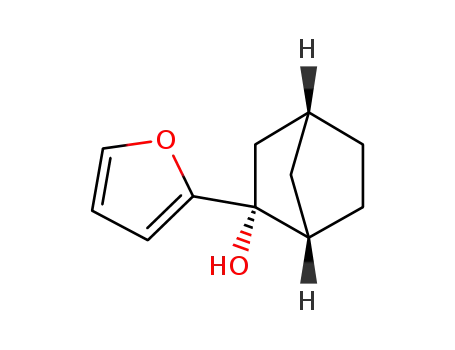 (1S,2R,4R)-2-endo-hydroxy-2-exo-(2'-furyl)bicyclo-[2.2.1]heptane