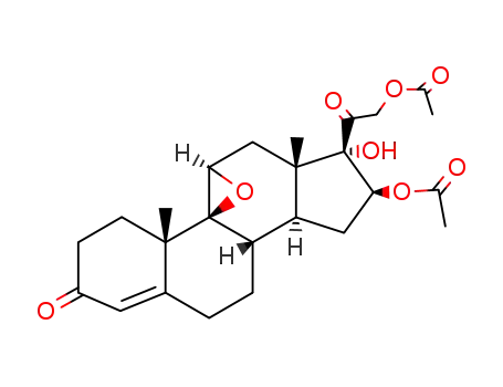 16β,21-diacetoxy-9,11β-epoxy-17-hydroxy-9β-pregn-4-ene-3,20-dione