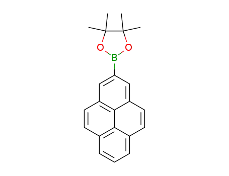 Molecular Structure of 853377-11-4 (1,3,2-DIOXABOROLANE, 4,4,5,5-TETRAMETHYL-2-(2-PYRENYL)-)