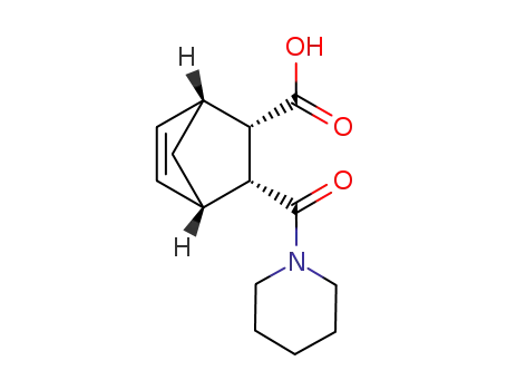 endo-3-(piperidinocarbonyl)bicyclo[2.2.1]hept-5-ene-endo-2-carboxylic acid
