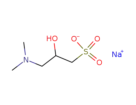 3-(dimethylamino)-2-hydroxy-1-propanesulfonic acid sodium salt