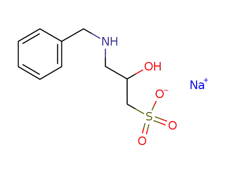 1-(N-benzylamino)-2-hydroxy-1-propanesulfonic acid sodium salt