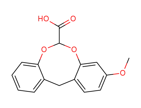 3-Methoxy-12H-dibenzo-[d,g][1,3]dioxocin-6-carboxylic Acid