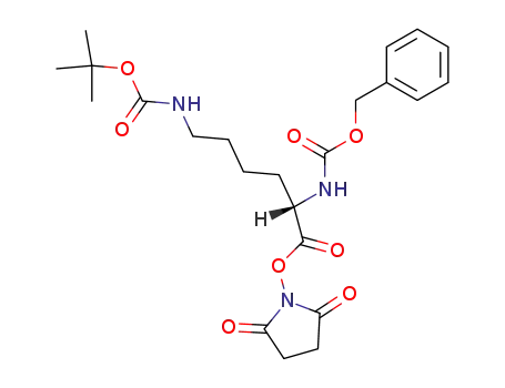 Molecular Structure of 3338-34-9 (Z-LYS(BOC)-OSU)
