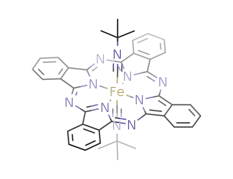 bis(tert-butylisocyanide)(phthalocyaninato)iron(II)