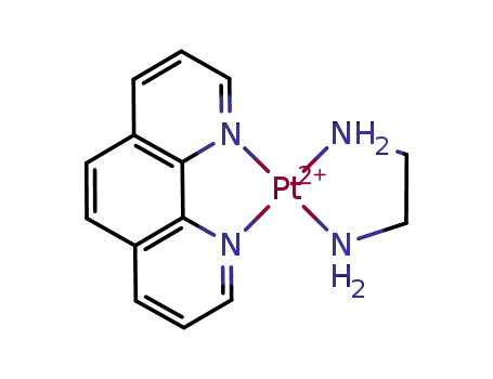 Molecular Structure of 54831-91-3 (1,10-phenanthroline-platinum(II)-ethylenediamine)
