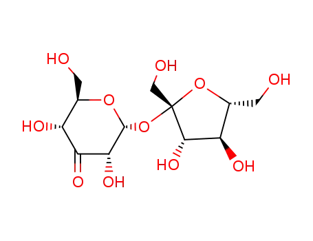 a-D-ribo-Hexopyranosid-3-ulose, b-D-fructofuranosyl