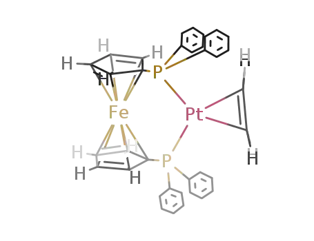 [1,1'-bis(diphenylphosphino)ferrocene](η(2)-ethene)platinum