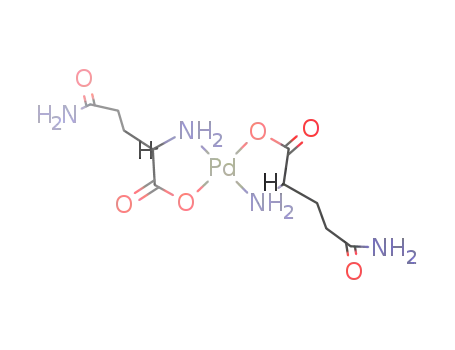 trans-Pd(L-Gln-O)2